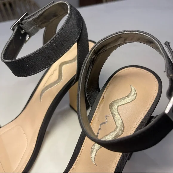 Nina Black Sparkling Heels - Picture 5 of 16